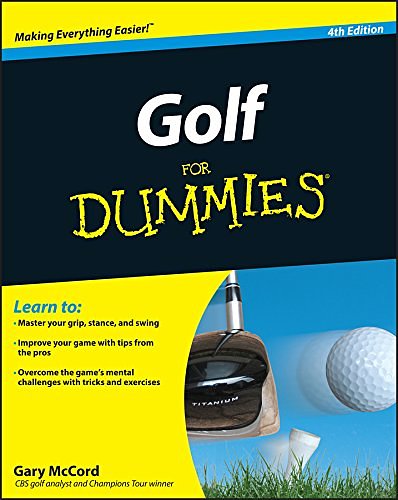 Cover Art for 9781118027288, Golf for Dummies by Gary McCord