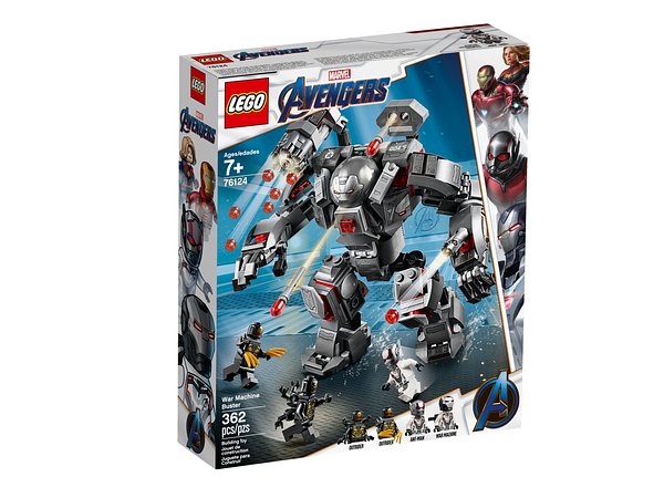 Cover Art for 5702016369069, War Machine Buster Set 76124 by LEGO