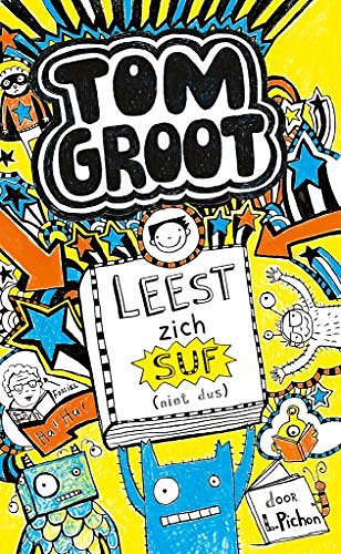 Cover Art for B00OZTVEKM, Tom Groot leest zich suf by Liz Pichon