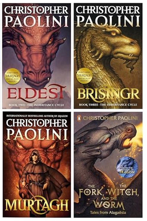 Cover Art for 9780173076880, Inheritance Cycle 6 Books Collection (Eragon, Eldest, Brisingr, Inheritance, Murtagh [Hardback] & The Fork, the Witch, and the Worm) by Christopher Paolini