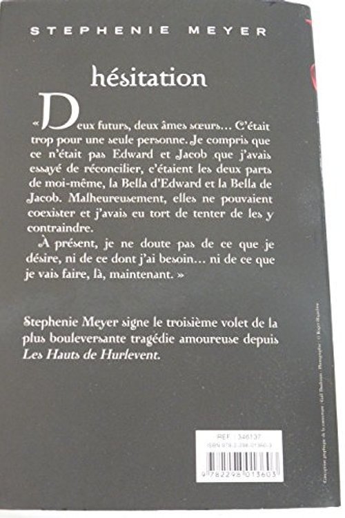 Cover Art for 9782298013603, Hesitation (French Edition) by Stephenie Meyer