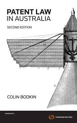 Cover Art for 9780455232188, Patent Law in Australia by Colin Bodkin