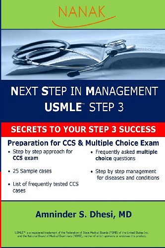 Cover Art for 9780578127415, Next Step in Management USMLE Step 3 by Dr Amninder S Dhesi MD