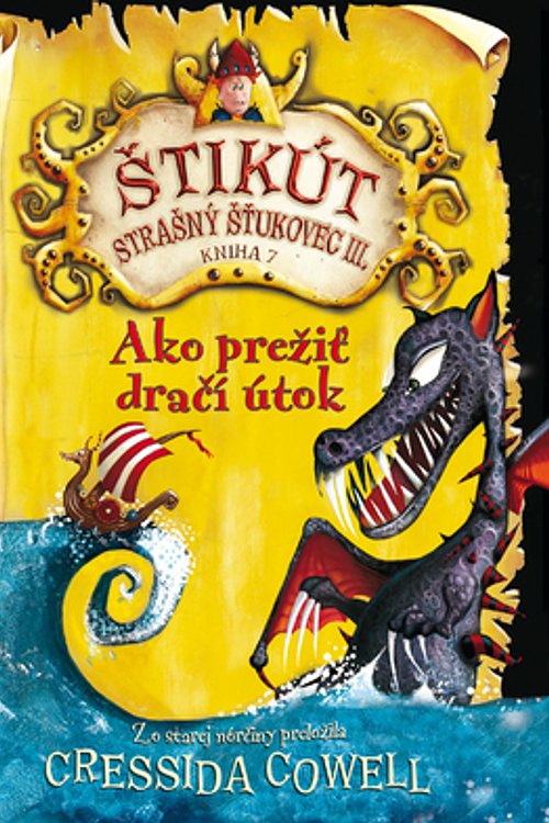 Cover Art for 9788055609522, Ako prežiť dračí útok by Cressida Cowell