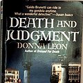 Cover Art for 9780061095238, Death and Judgment by Donna Leon