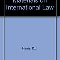 Cover Art for 9780421374706, Cases and Materials on International Law by D.J. Harris