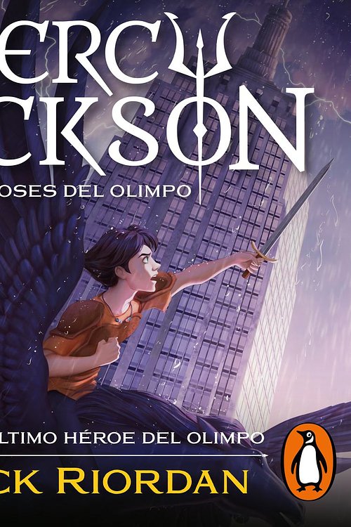 Cover Art for 9788418174698, El último héroe del Olimpo (Percy Jackson y los dioses del Olimpo 5) by Rick Riordan