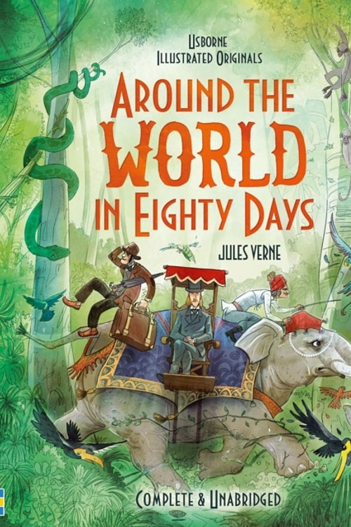 Cover Art for 9781474922562, Around the World in 80 DaysIllustrated Originals by Jules Verne
