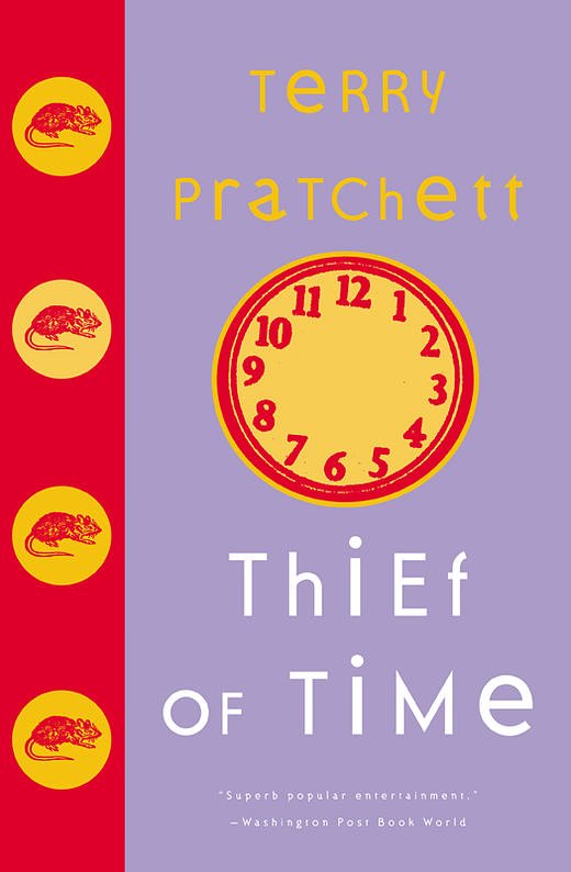 Cover Art for 9780061808593, Thief of Time by Terry Pratchett