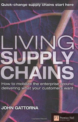 Cover Art for 9780273706144, Living Supply Chains by John Gattorna