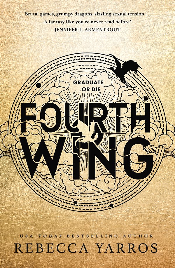 Cover Art for 9780349436999, Fourth Wing by Rebecca Yarros