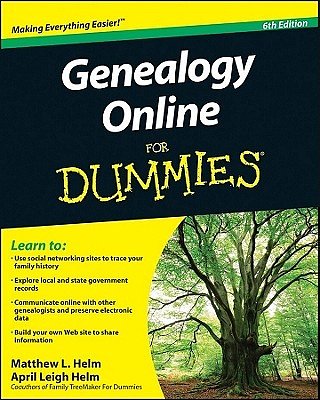 Cover Art for 9780470916513, Genealogy Online For Dummies by Matthew L. Helm, April Leigh Helm