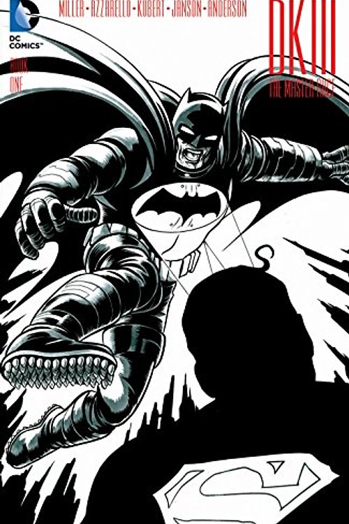 Cover Art for 0849781050534, Dark Knight III Master Race #1 Newbury Comics Mike Allred Exclusive Black & White Variant Cover by Brian Azzarello, Frank Miller