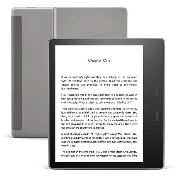 Cover Art for 0841667172224, All-new Kindle Oasis - Now with adjustable warm light - 32 GB, Graphite - Free 4G LTE + Wi-Fi (International Version - Vodafone) by Unknown