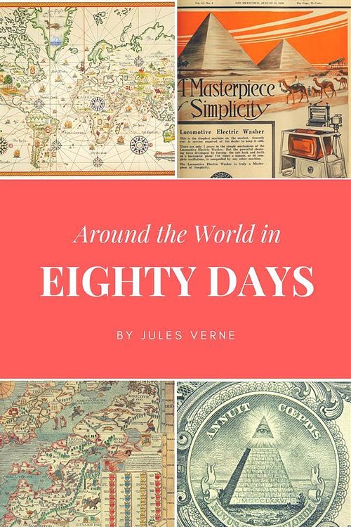 Cover Art for 9781365508424, Around the World In Eighty Days by Jules Verne