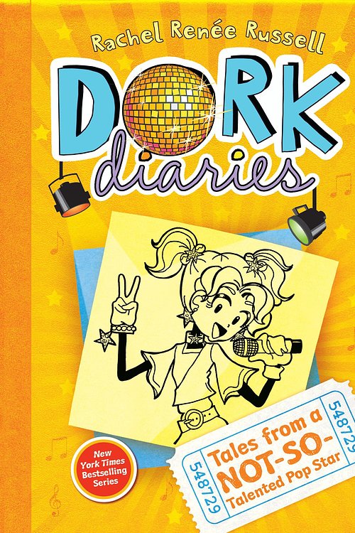 Cover Art for 9781442441231, Dork Diaries 3: Tales from a Not-So-Talented Pop Star by Rachel Renee Russell