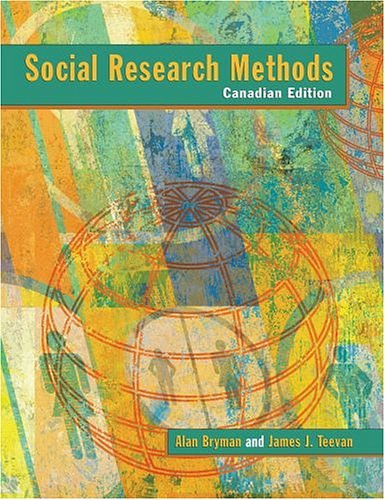 Cover Art for 9780195419412, Social Research Methods by Alan Bryman, James Teevan