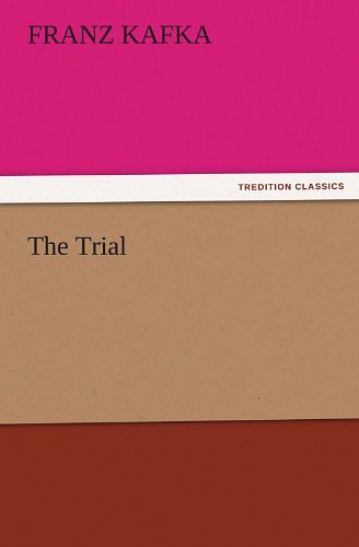 Cover Art for 9783842432079, The Trial by Franz Kafka