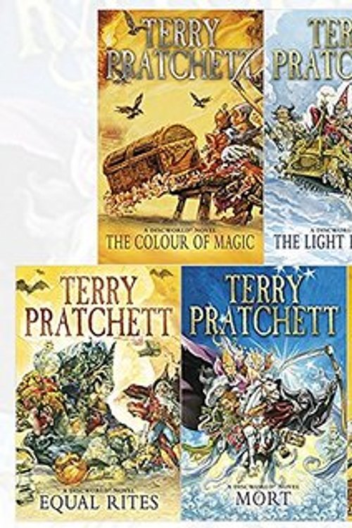 Cover Art for 9789123631124, discworld Novel Series 1 :1 to 5 Books Collection Set (the Colour of Magic, the Light Fantastic, Equal Rites, Mort, sourcery) by Terry Pratchett