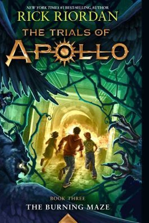 Cover Art for 9780525529163, The Trials of Apollo: The Burning Maze by Rick Riordan