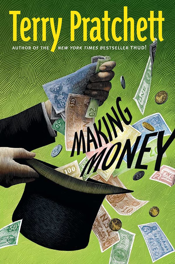 Cover Art for 9780061795893, Making Money by Terry Pratchett