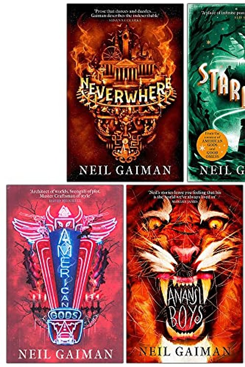 Cover Art for 9789123598229, Neil Gaiman Collection 5 Books Collection Set With Gift Journal (Neverwhere, Stardust, Anansi Boys, Fragile Things, American Gods) by Neil Gaiman