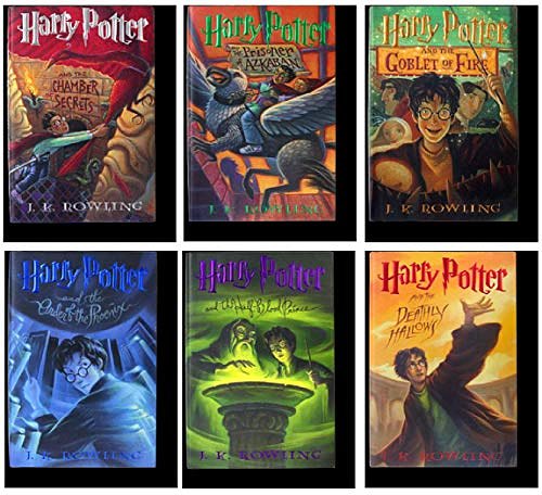 Cover Art for B087DY9R8T, J.K. Rowling Harry Potter Collection 6 Books Bundle (Chamber of Secrets,Prisoner of Azkaban,Goblet of Fire,Order of The Phoenix,Half-Blood Prince,Deathly Hallows) Hardcover by Unknown