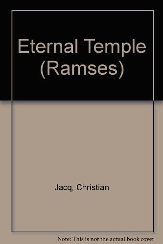 Cover Art for 9780613709149, Eternal Temple (Ramses) by Christian Jacq