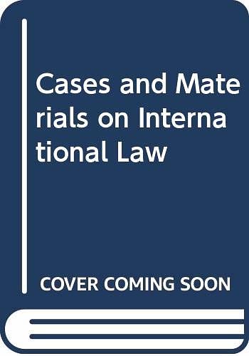 Cover Art for 9780421534704, Cases and Materials on International Law by D.J. Harris