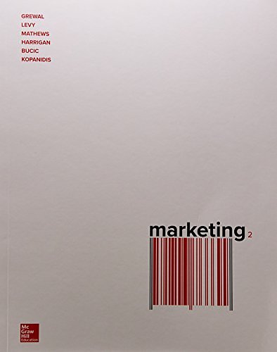 Cover Art for 9781743766699, Grewal Marketing 2E by Grewal Professor, Dhruv, Michael Levy, Mathews Dr, Shane, Harrigan Dr, Paul, Bucic Dr, Tania, Foula Kopanidis