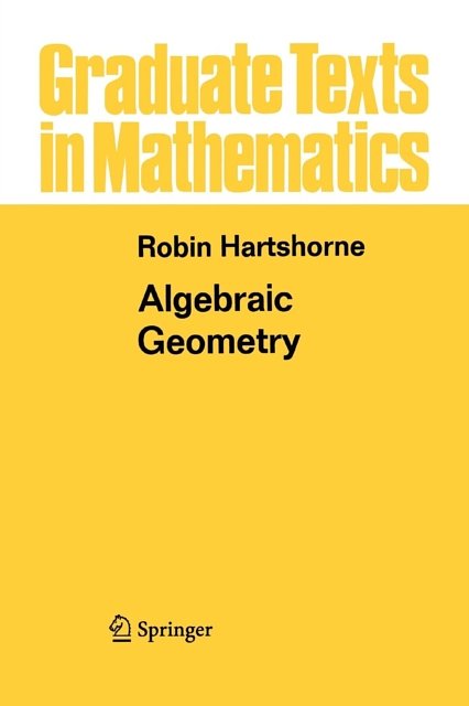 Cover Art for 9781441928078, Algebraic Geometry by Robin Hartshorne