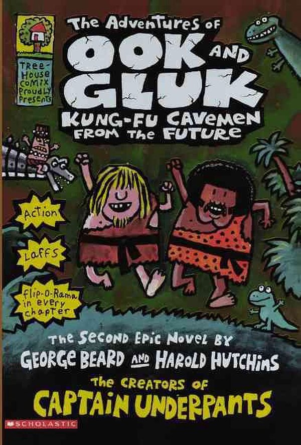 Cover Art for 9780606163811, The Adventures of Ook and Gluk: Kung-fu Cavemen from the Future by Dav Pilkey