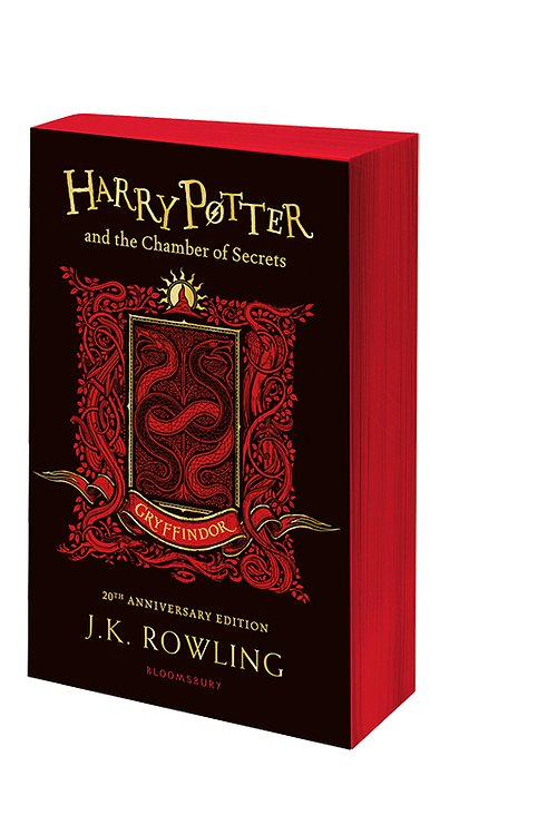 Cover Art for 9781408898109, Harry Potter and the Chamber of Secrets - Gryffindor Edition by J.K. Rowling