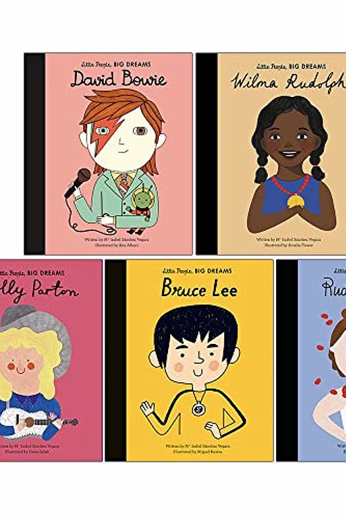 Cover Art for 9789123984510, Little People Big Dreams Series 6 Collection Books Set Book 26 To 30 (David Bowie, Wilma Rudolph, Dolly Parton, Bruce Lee, Rudolf Nureyev) by Maria Isabel Sanchez Vegara