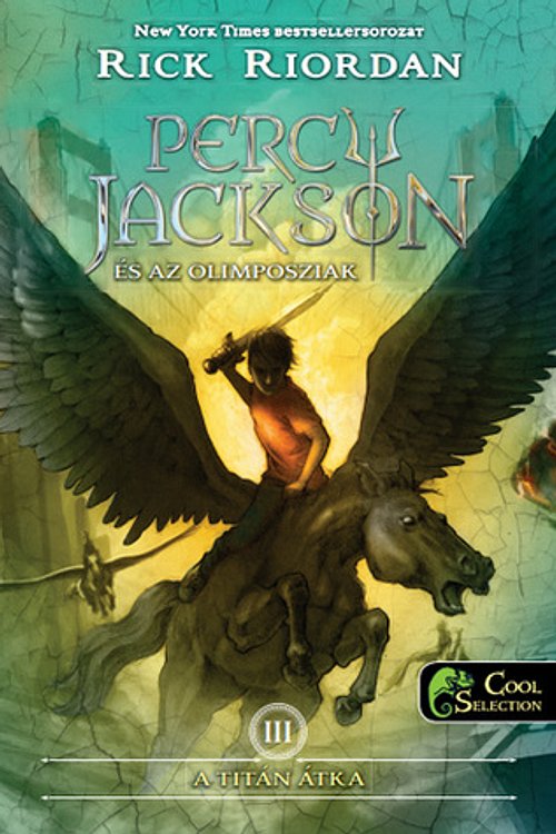 Cover Art for 9789633998502, A titán átka by Rick Riordan