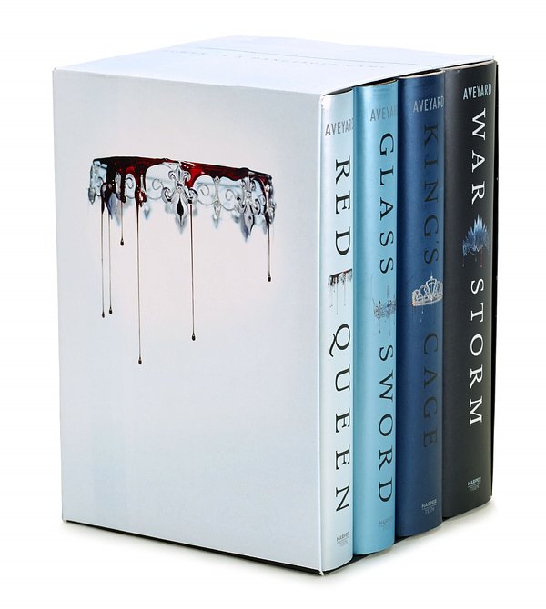 Red Queen 4-Book Hardcover Box Set