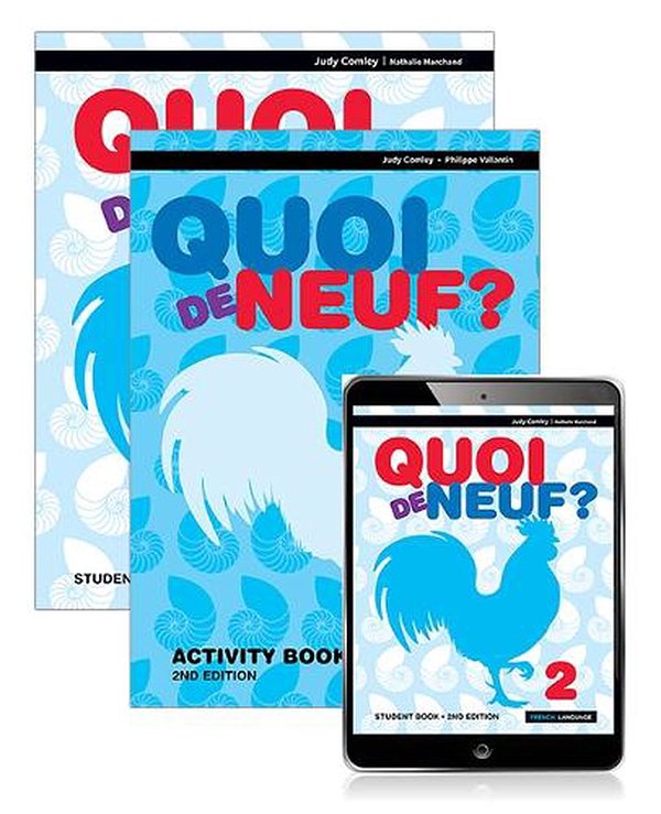 Cover Art for 9780655790853, Quoi de Neuf ? 2 Student Book, eBook and Activity Book by Judy Comley, Nathalie Marchand, Philippe Vallantin