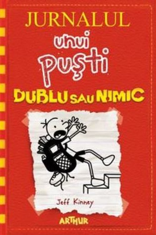 Cover Art for 9786067881080, Dublu sau nimic by Jeff Kinney