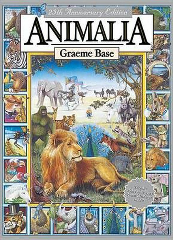 Cover Art for 9780810918689, Animalia by Graeme Base