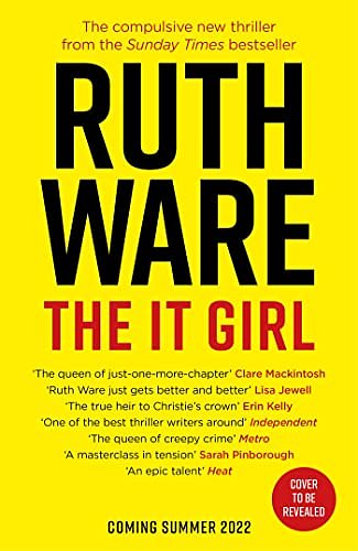 Cover Art for B09N45G3Z8, The It Girl by Ruth Ware