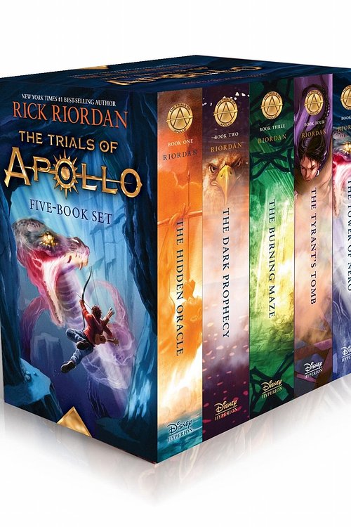 Cover Art for 9781484780633, Trials of Apollo, The 5-Book Hardcover Boxed Set by Rick Riordan