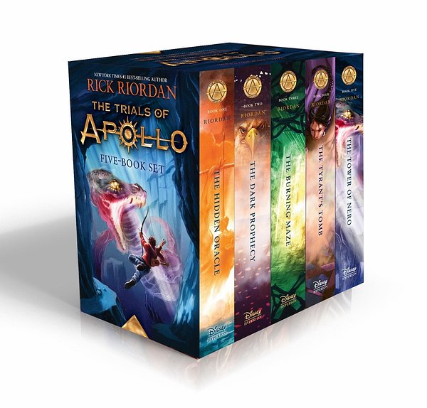 Cover Art for 9781484780633, Trials of Apollo, The 5-Book Hardcover Boxed Set by Rick Riordan