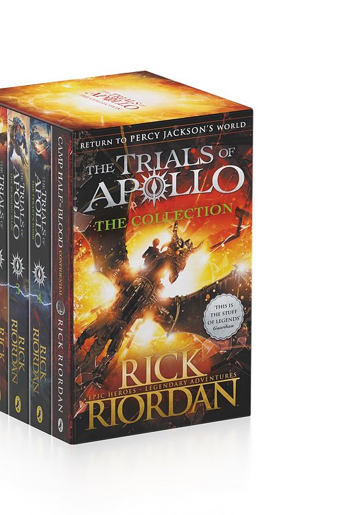 Cover Art for 9780241548257, Trials of Apollo Set : 5 Book Set by Rick Riordan