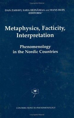Cover Art for 9781402017544, Metaphysics, Facticity, Interpretation by 