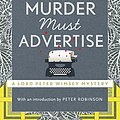 Cover Art for 9780450002427, Murder Must Advertise by Dorothy L. Sayers